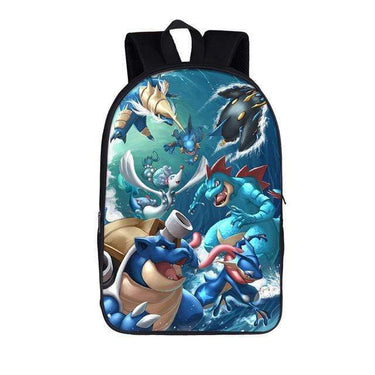 Sac à Dos Pokémon Type Eau